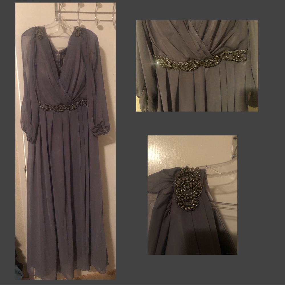 New gray dress!